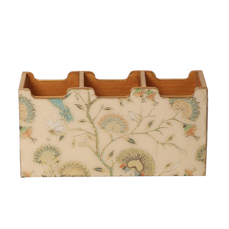 Blossom Glow Tri-Compartment Cutlery Stand media 3