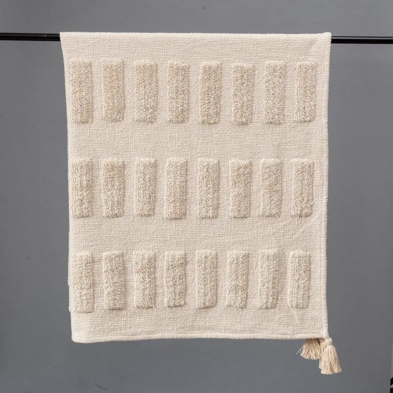 Gelida Table Tufted Tassled Throw - Rectangle - 3