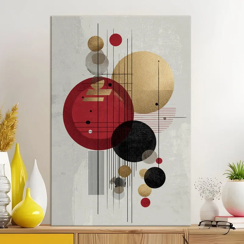 Brush Block Balance Canvas Wall Art media 5