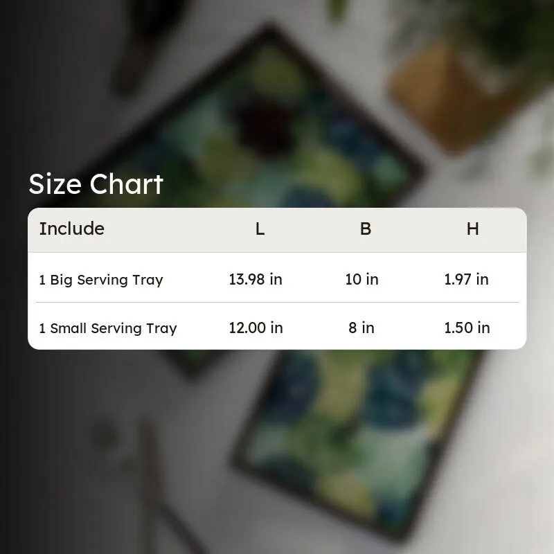 Elite Edge Serving Tray Set media 9