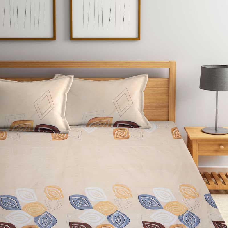 Posie Printed Microfiber Bedsheet  - 130 GSM media 5