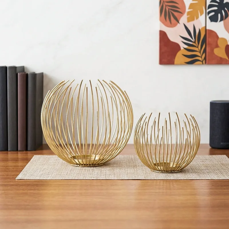 Crown Wrap Planter With Faux Plant - Set Of Two media 1