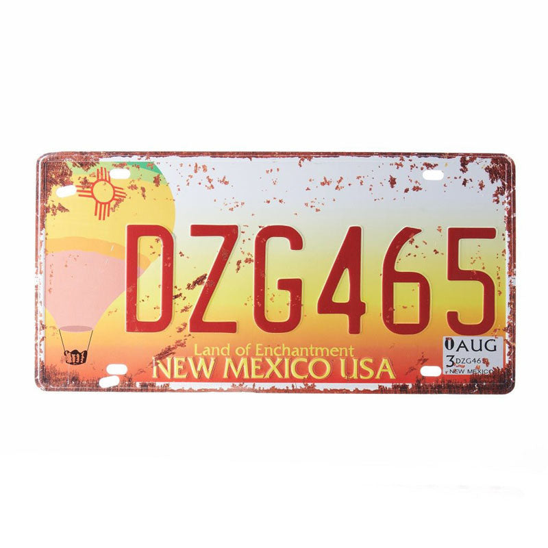 Dzg465 Sign Plate Metal Wall Accent media 6