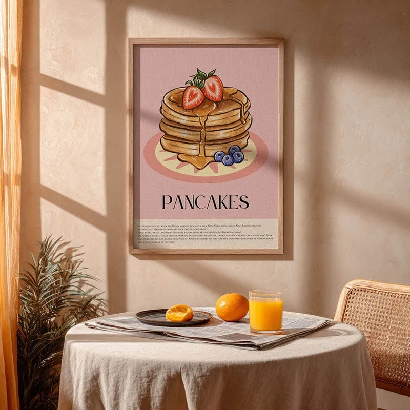 PancakeGlaze Archival Canvas Wall Art - Brown media 4