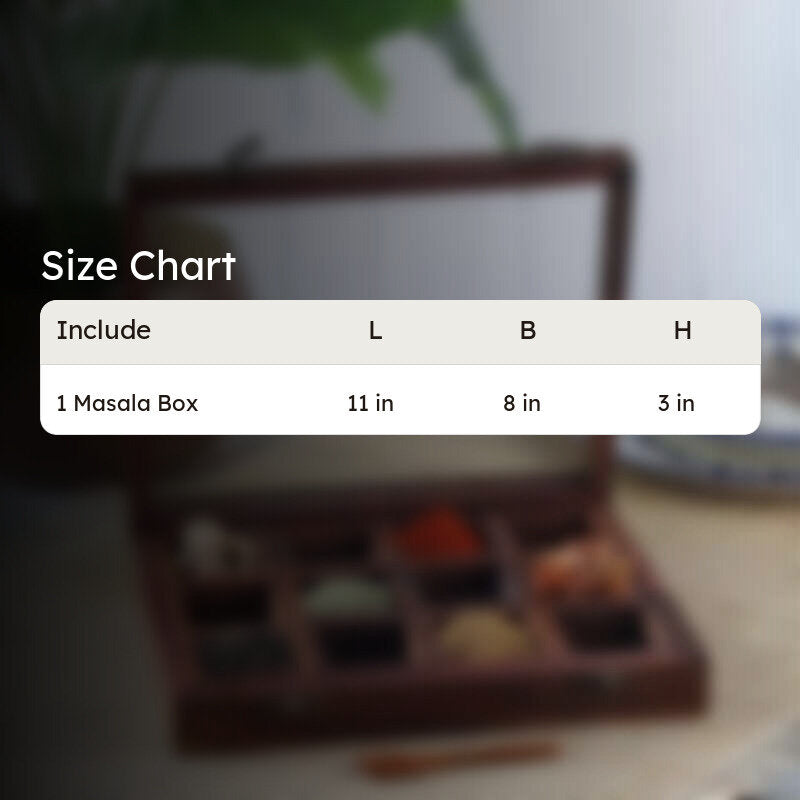 Timeless Wooden Spice Box media 7