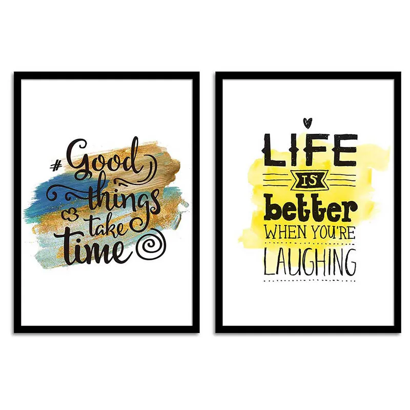 Life & Laughter Wall Art - Set Of Two media 5