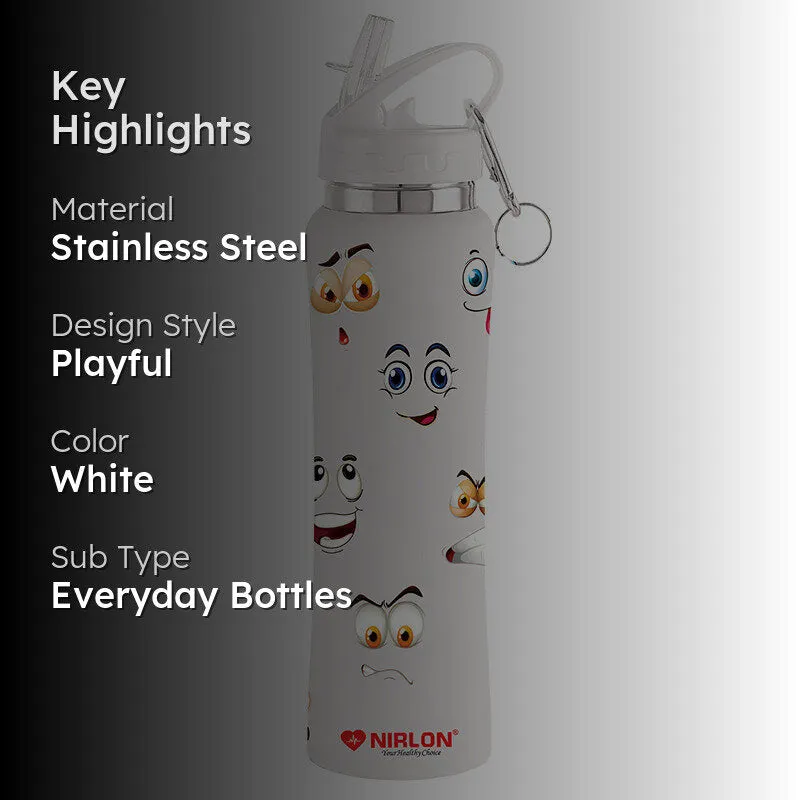 Emoji Sip Sipper Water Bottle - 750 mL media 2
