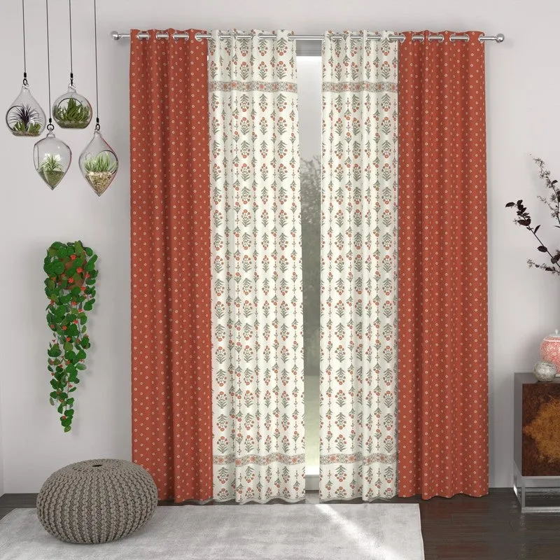 Polka Nest Drape Curtains - Set of Four media 1