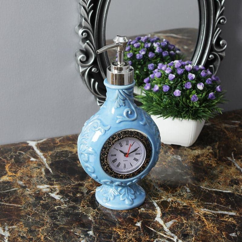 Antique Timer Soap Dispenser - Blue media 3