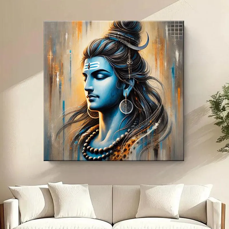 Shambo Mahadeva Wall Painting media 1