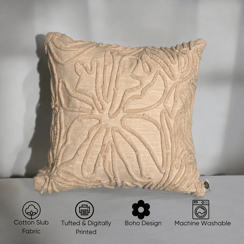 Plushie Petals Tufted Cushion Cover (Pale Pink) - Set Of Five media 4