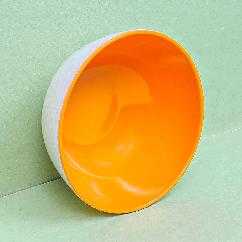 Axl Serving Bowl (Orange & White) - 800 ML media 3