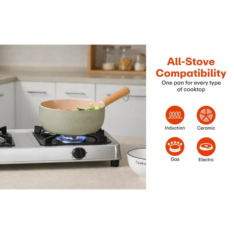 Rioware Pastel Forge Glossy Non-Stick Saucepan (3100 mL) media 5