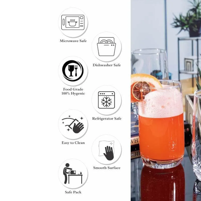 Yenzo Glass Tumbler - 350 ML media 6