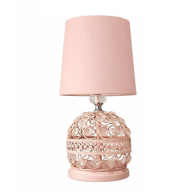 DomeNest Metal Table Lamp - Pink media 5