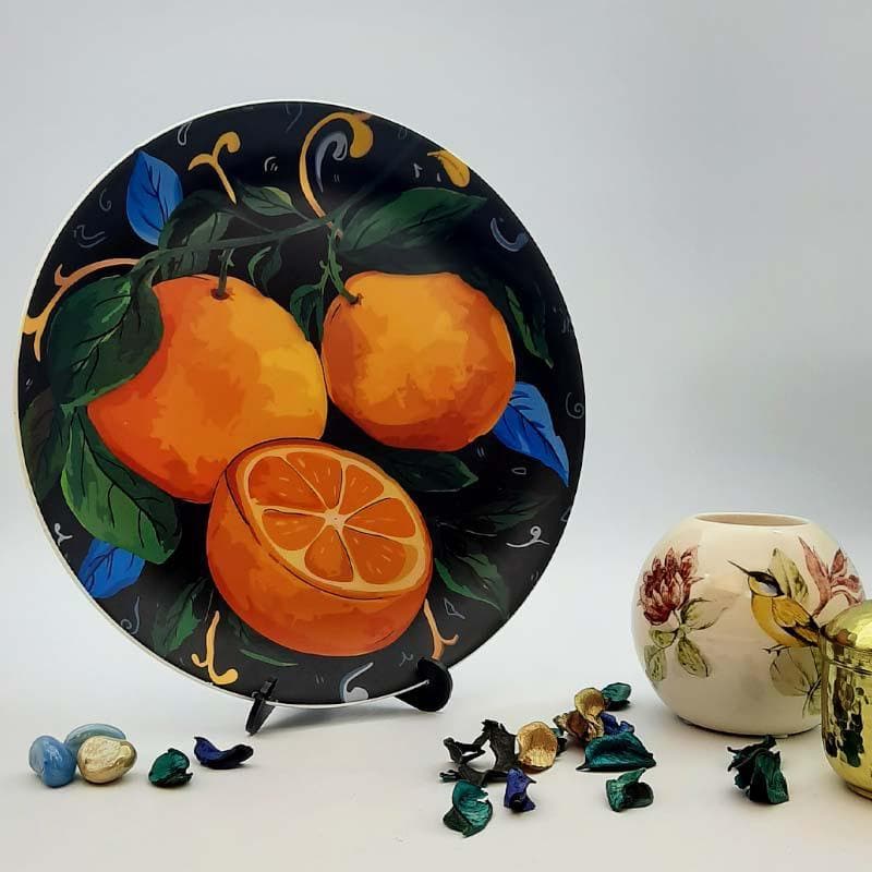Oranges From Italy Decorative Plate