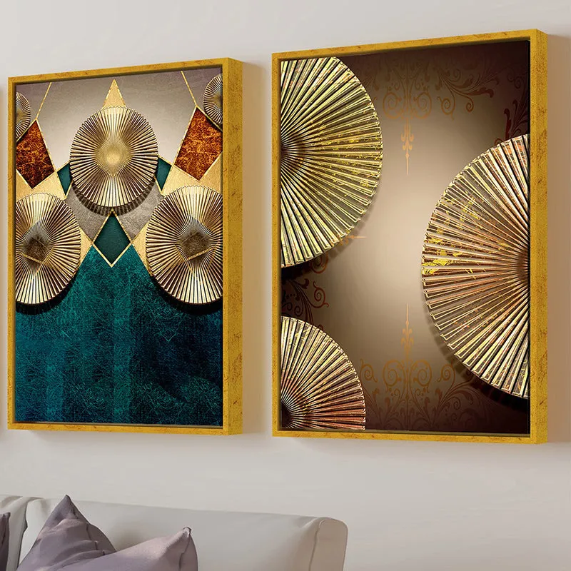Gilded Luxury Wall Art - Set Of Two media 4