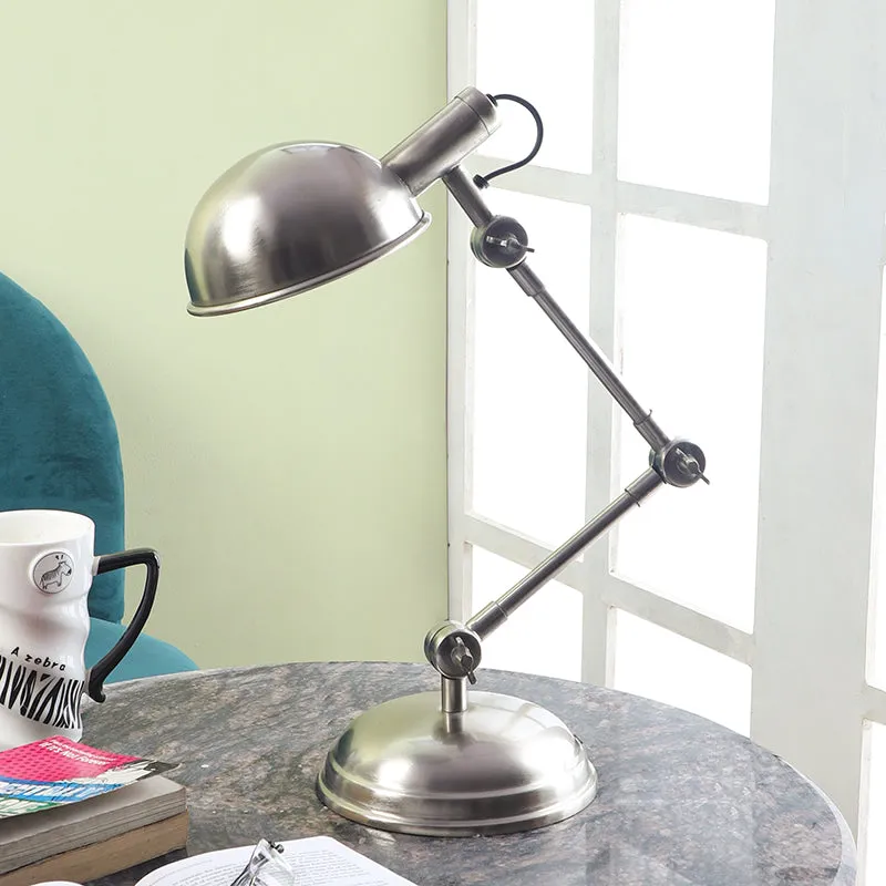 Horas Study Lamp - Antique Silver media 4