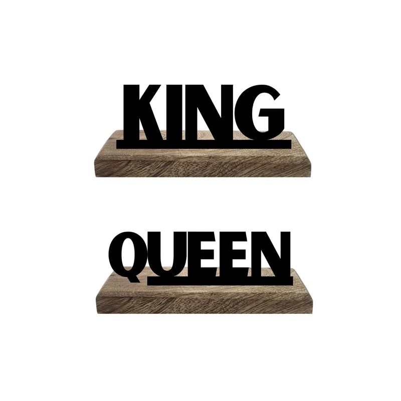 King & Queen Showpiece - Set Of Two media 4