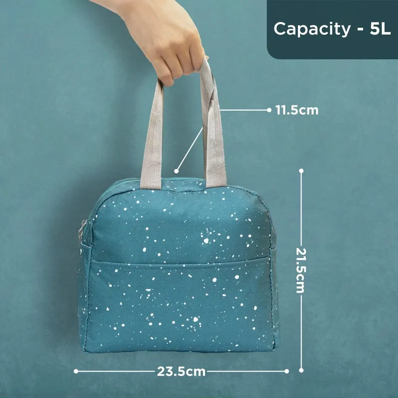Linova Polyester Lunch Bag - Blue media 6