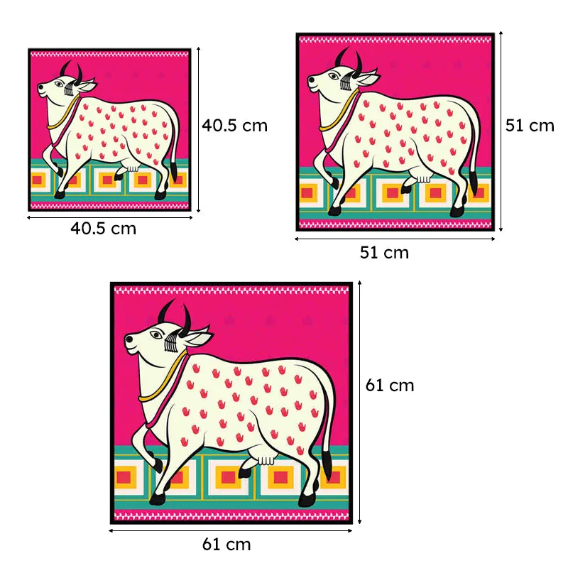 Kamdhenu Pop Canvas Wall Art With Frame media 6