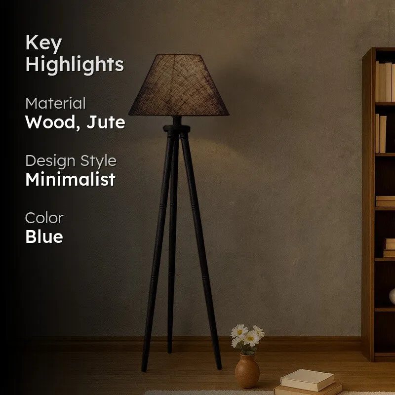 TriElite Conical Floor Lamp (Blue) media 2