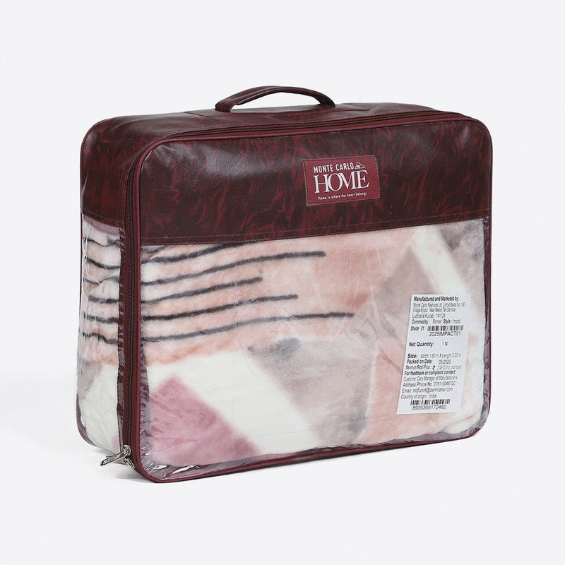 Monte Carlo Blush Dreams Blanket - 625 GSM media 7