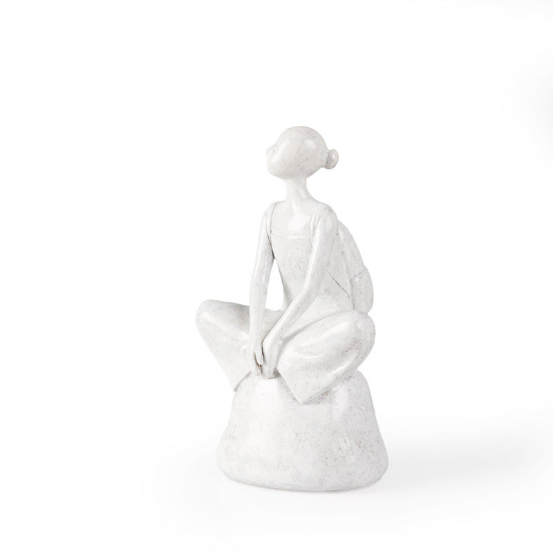 Meditative Mood Resin Showpiece media 4