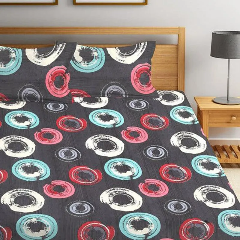 Oliver Geometric Bedsheet - 150 GSM media 1