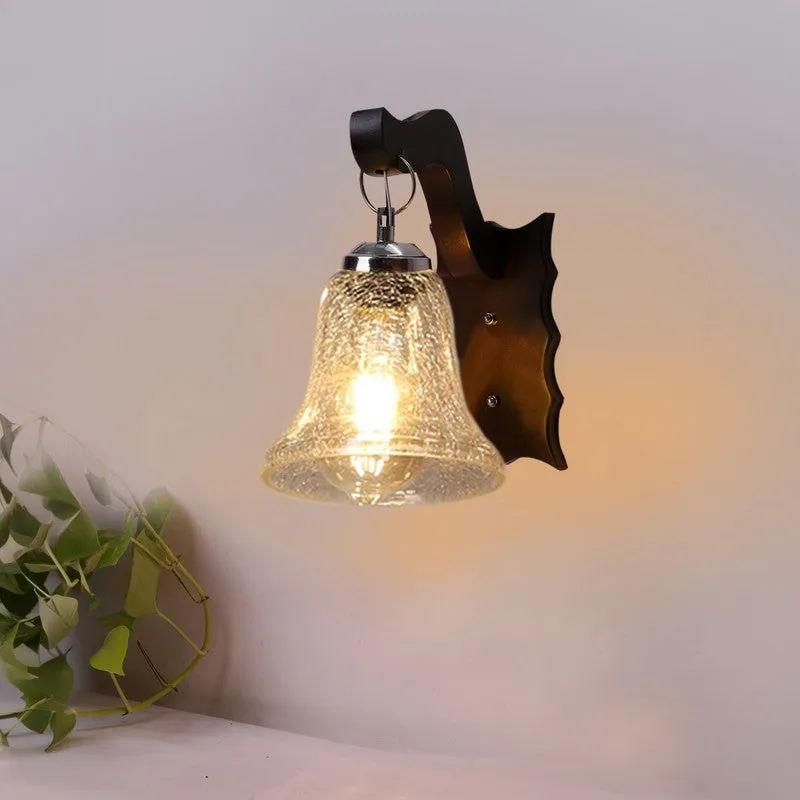 Lumi Crystal Arched Glass Wall Lamp media 4