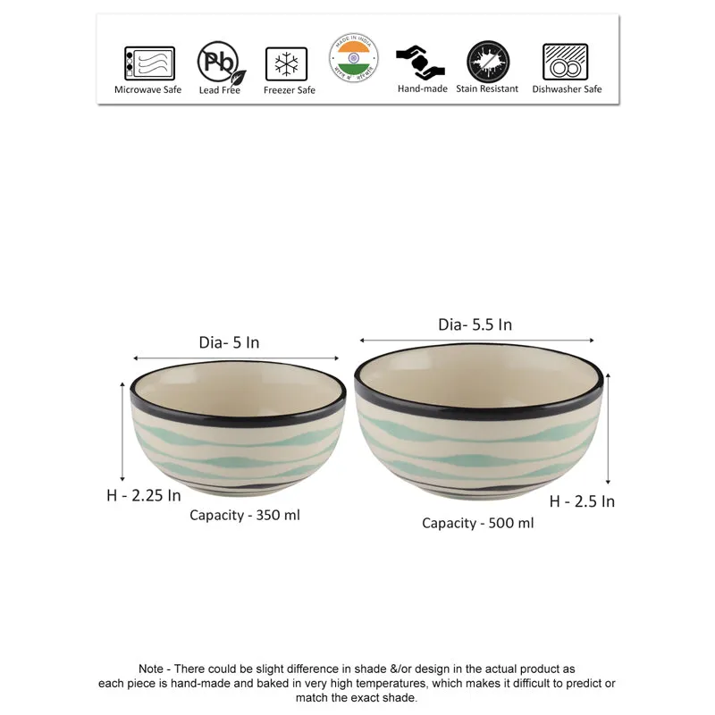 Sitara Serving Bowl (500 mL/350 mL) - Set Of Two media 6