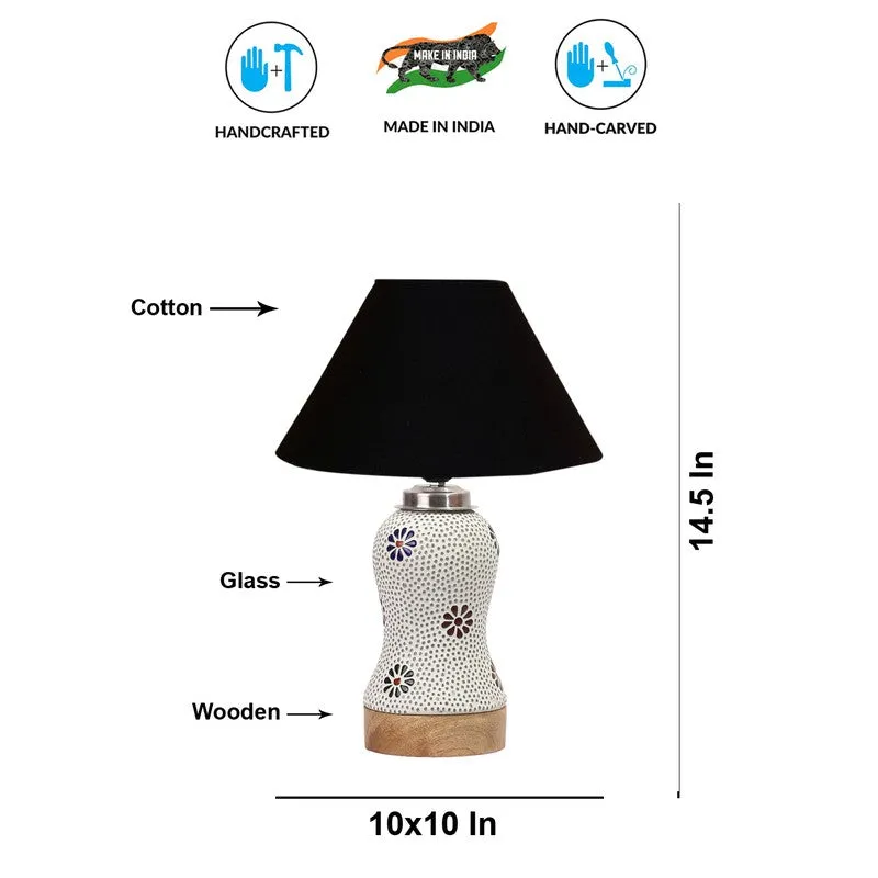 Wovira Wooden Table Lamp - Multicolor media 9
