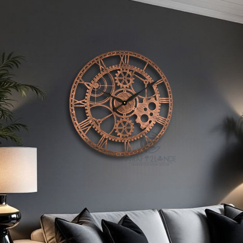 Steady Silent Wall Clock - Bronze media 5
