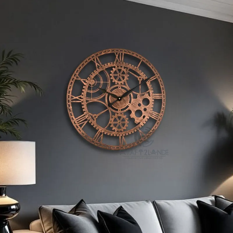 Steady Silent Wall Clock - Bronze media 5
