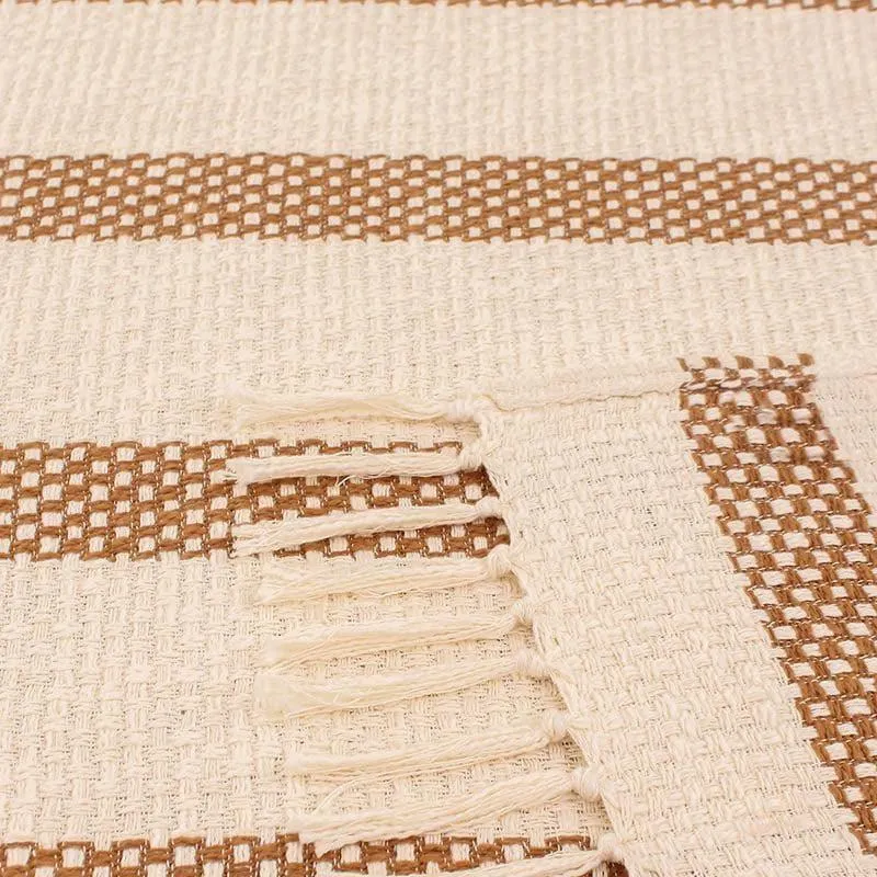 Shivalik Bedcover With Pillow Cover - Brown media 4