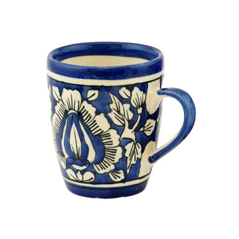 Mughal Ceramic Coffee Mug (300 mL Each) - Set Of Two media 5
