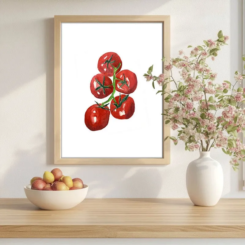GlidedTomatino Archival Canvas Wall Art - Brown media 1
