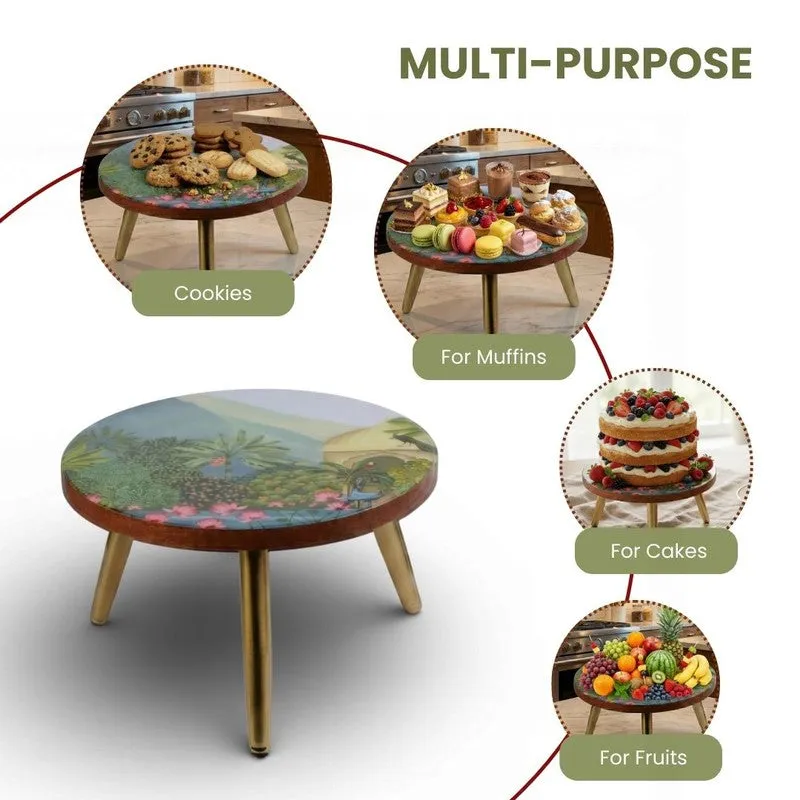 Festive Flora Cake Stand - Multicolor media 7