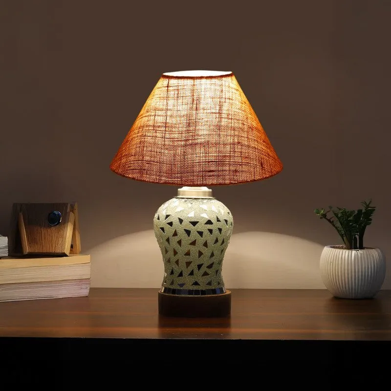 Solenne Wooden Table Lamp - Multicolor media 1