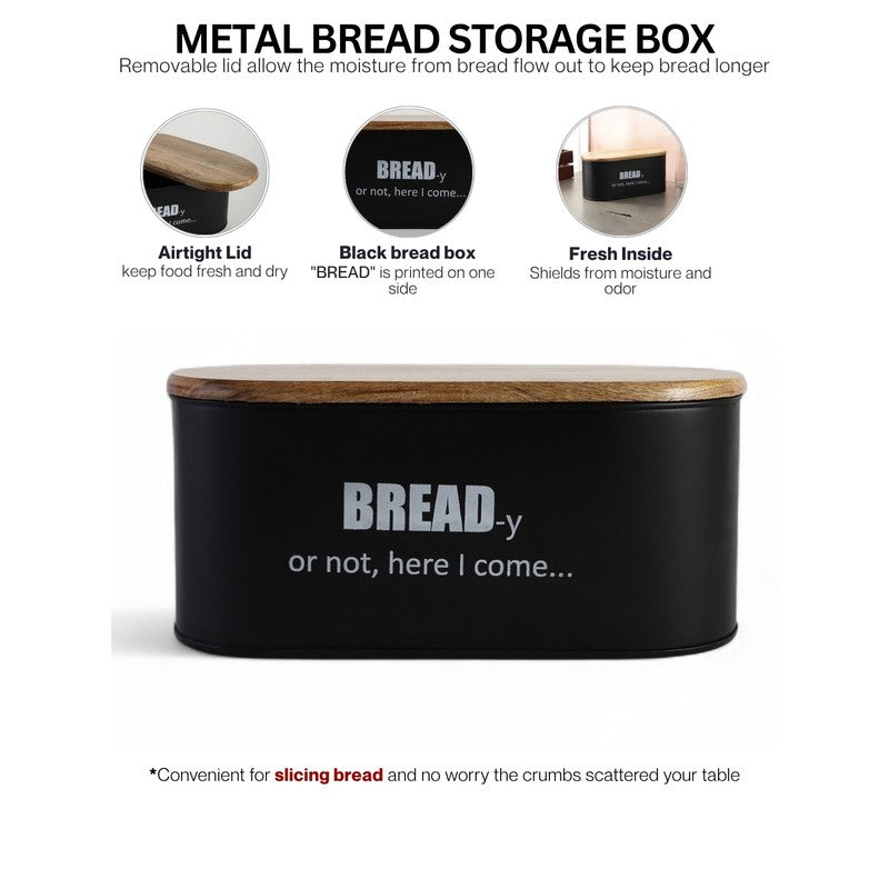 Versatile Bread Box with Lid media 4