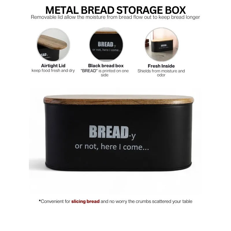 Versatile Bread Box with Lid media 4