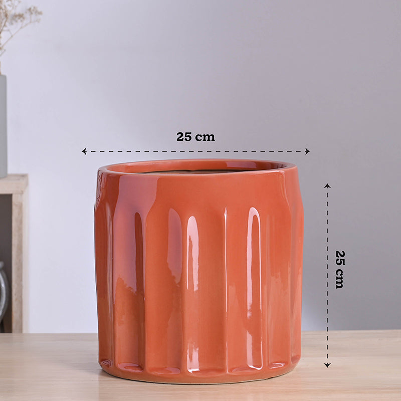 Ugaoo Straits Ceramic Planter - Pink media 8
