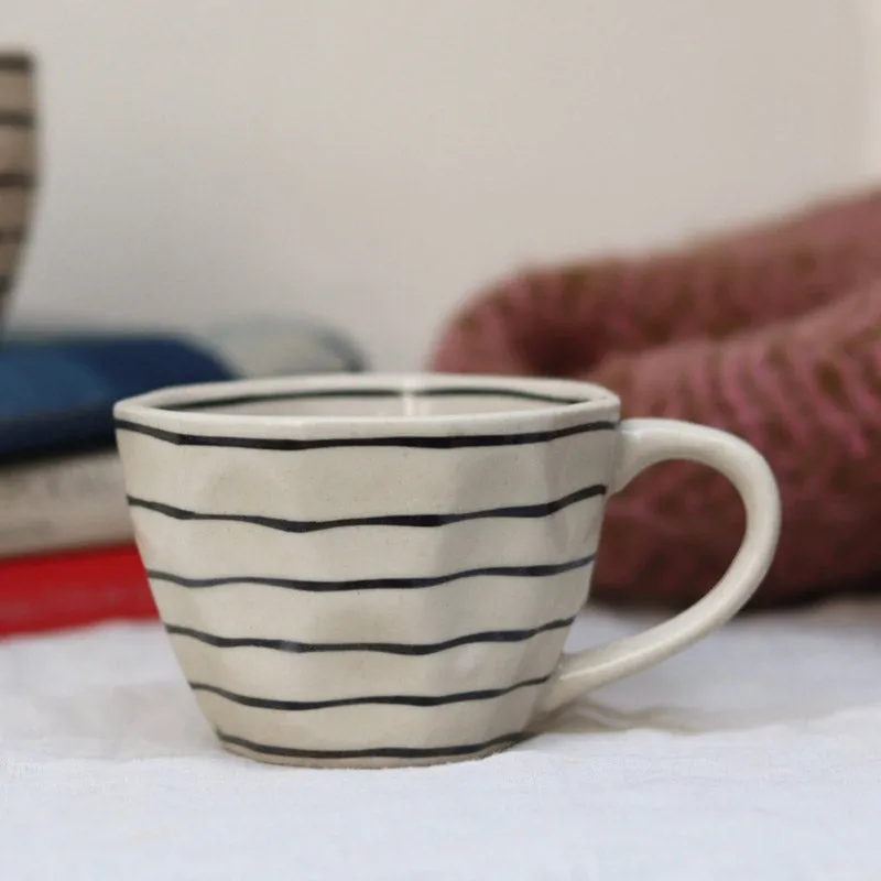 Minesa Ceramic Coffee Mug (250 mL Each) - Set of Four media 6