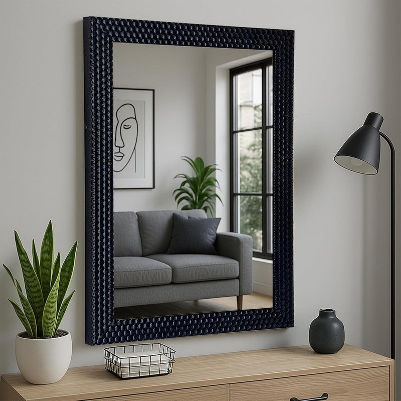 Sleekora Glass Mirror With MDF Frame