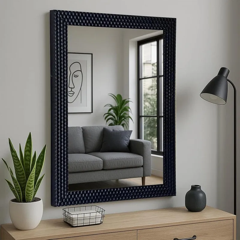 Sleekora Glass Mirror With MDF Frame media 1
