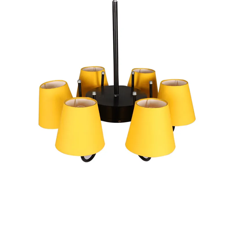 Viya Conical Ceiling Lamp - Yellow media 3