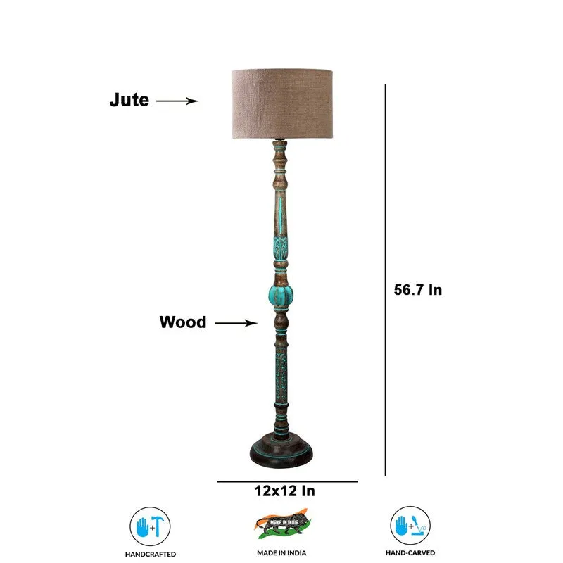 CylindraEdge Luxe Floor Lamp (Beige) media 8