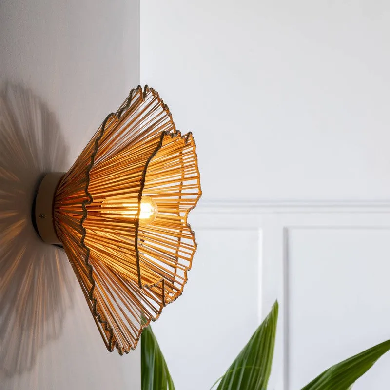 Orange Tree Klimt Cane & Steel Wall Lamp media 1