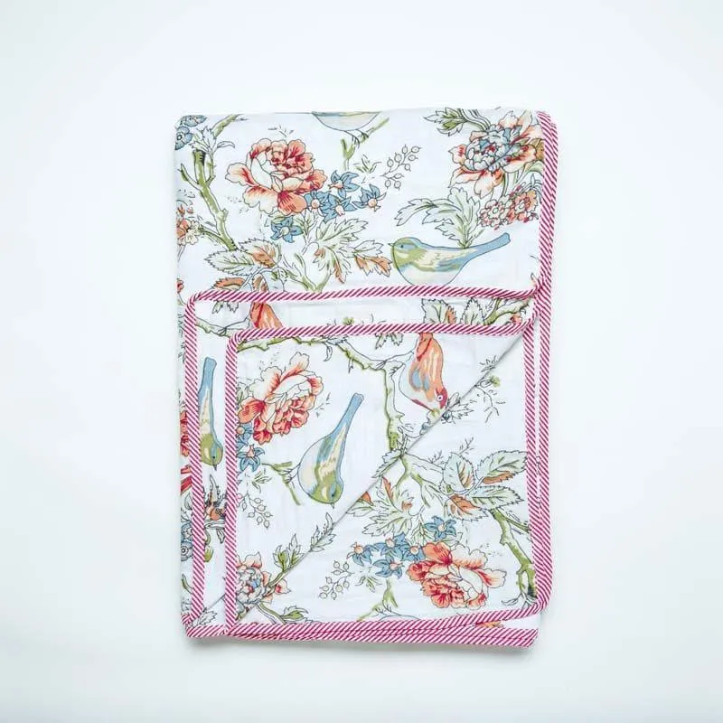 Elishia Floral Printed Cotton Dohar media 4