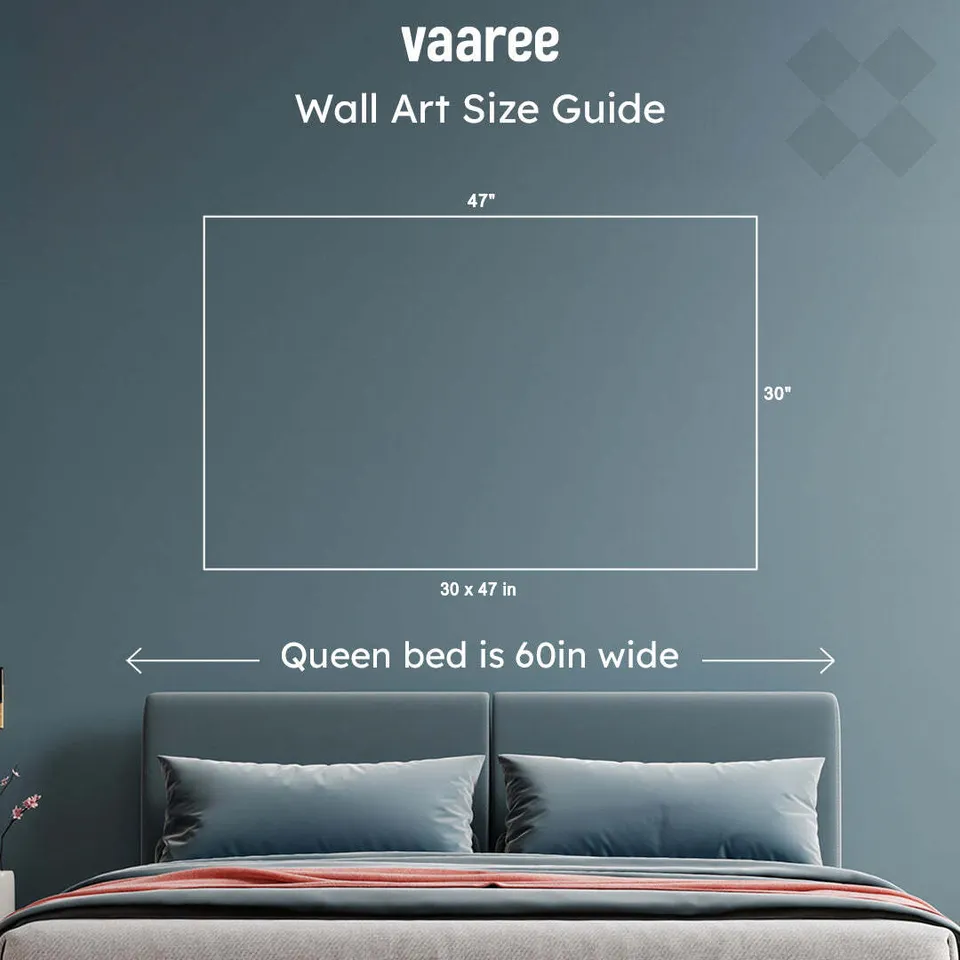 Madhuna Tree Canvas Wall Painting - Set Of Five media 6